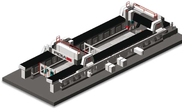 Y2G – Dvou portálové frézovací centrum GTF Y2G – Dvou portálové frézovací centrum GTF